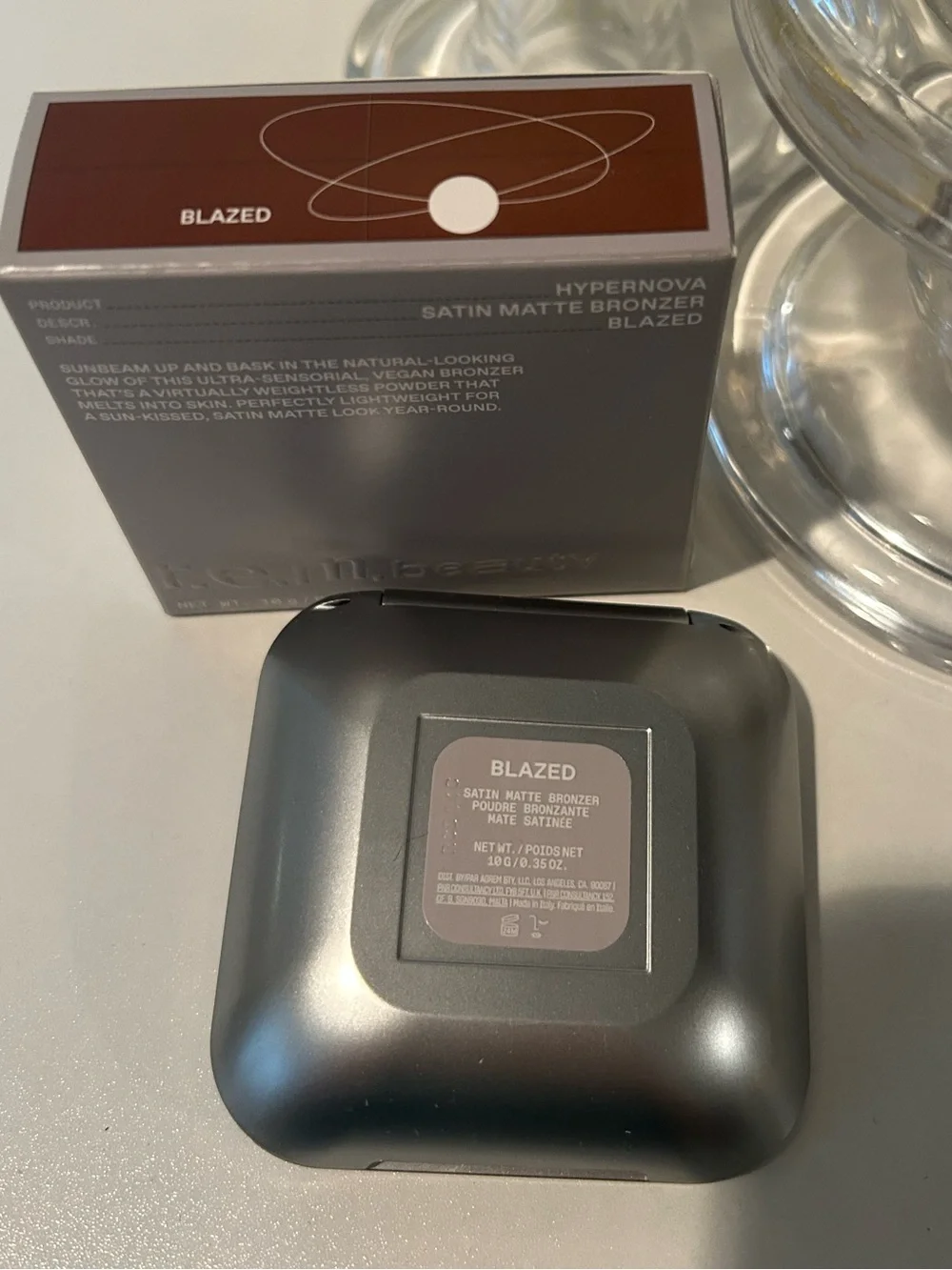 ✨ r.e.m. beauty Hypernova Satin Matte Bronzer | Blazed | Full Size | New in Box